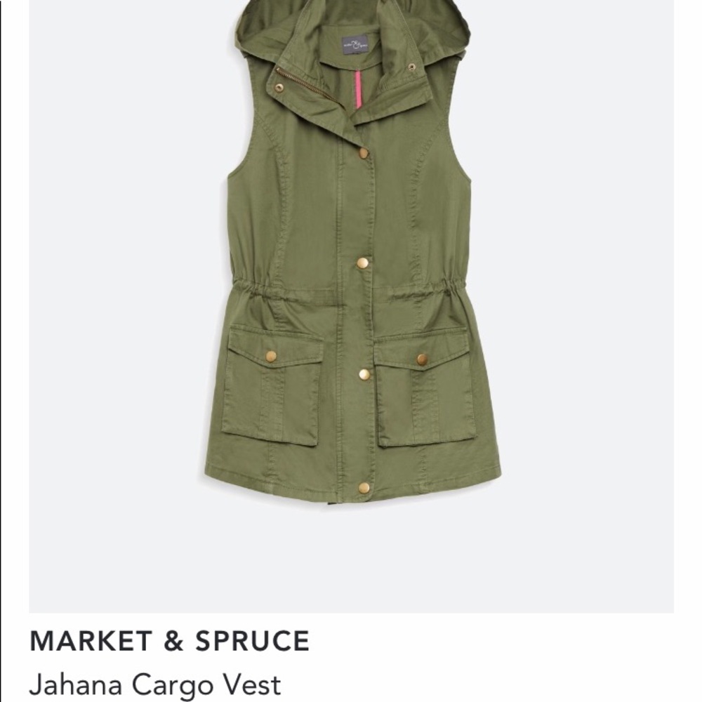 Gently used cargo vest